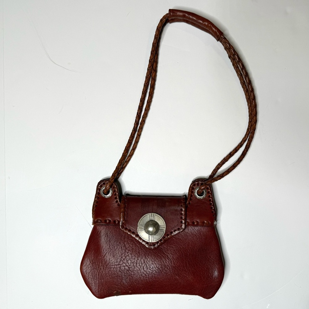 Handmade Artisan Brown Leather Bag
